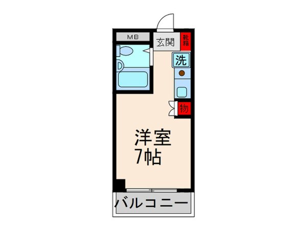 ドゥエルミヤザキの物件間取画像